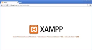 xampp homepage jpg